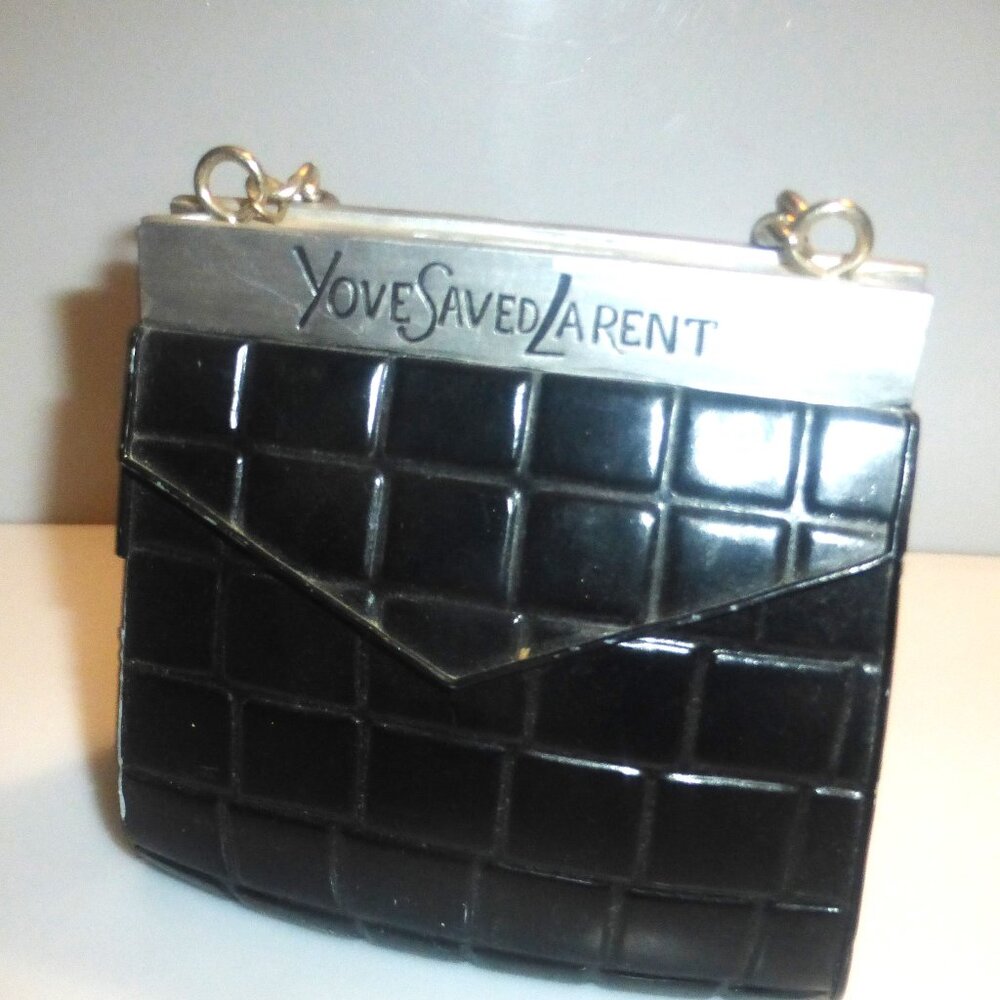 SIGNED Vintage YOVE ST. LARENT Coin PURSE BANK Vintage Coin Bank Vintage Purse